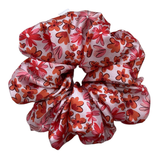 SUNSET FLORAL SCRUNCHIE