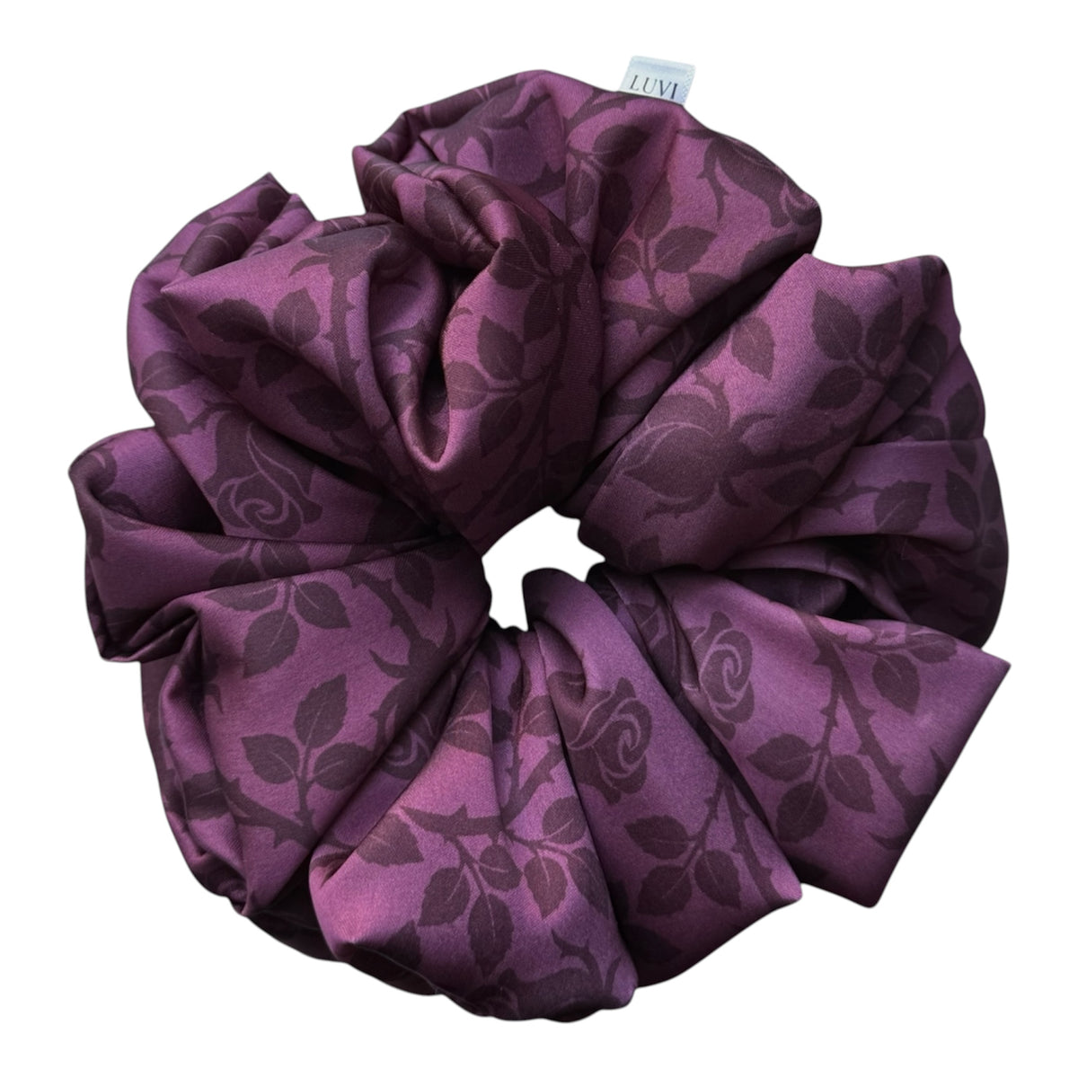 ROYAL PLUM SCRUNCHIE